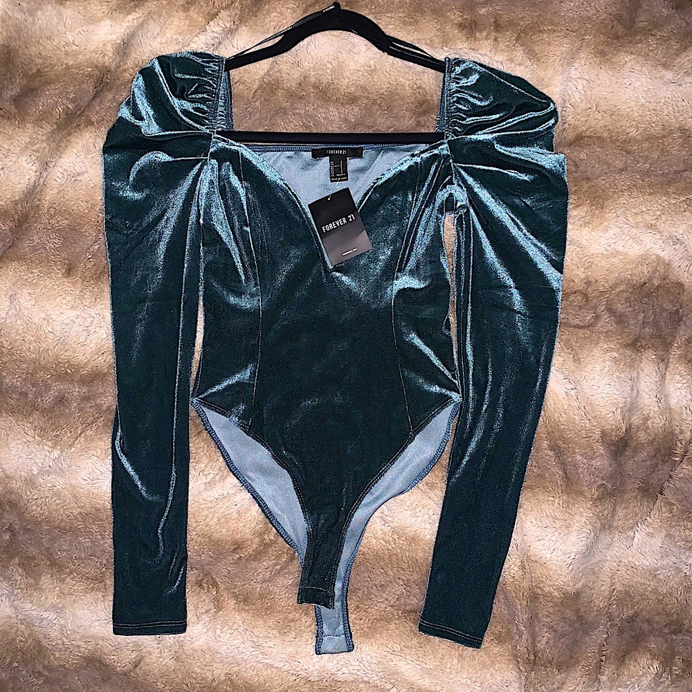 Velvet bodysuit
